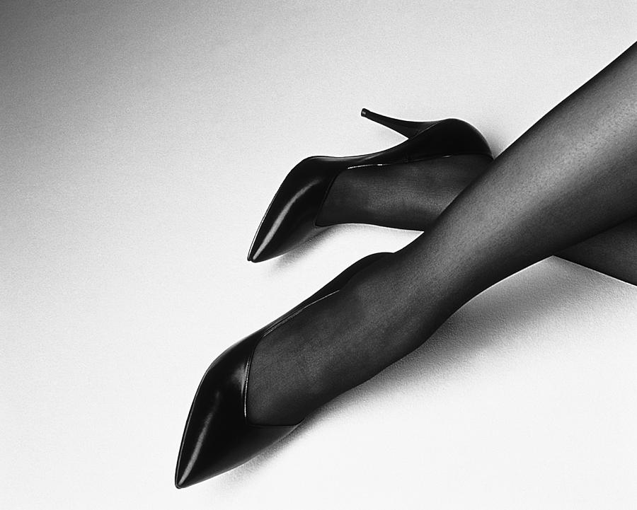 Photography Of Womans Legs With High Photograph by Daj
