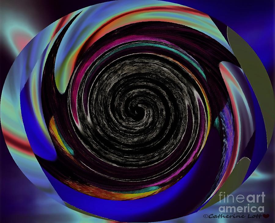 Photoimpressed Whirl 1 Digital Art
