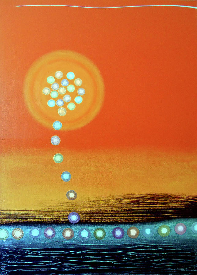 Photon Stream Painting by Jennifer Baird