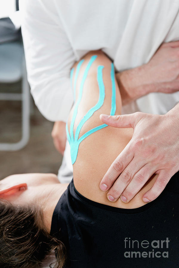 Physical Therapy Photograph by Microgen Images/science Photo Library