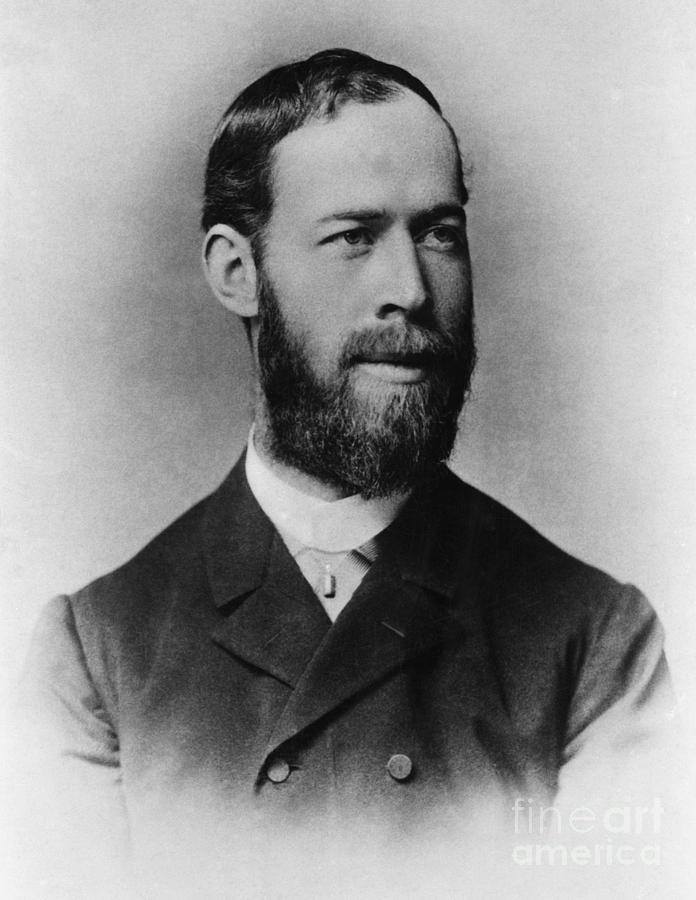 Physicist Heinrich Hertz Photograph by Bettmann