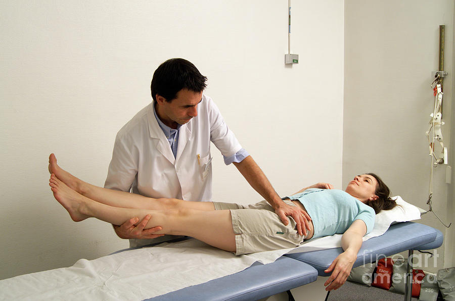Physiotherapy Photograph by Aj Photo/hop Americai/science Photo Library