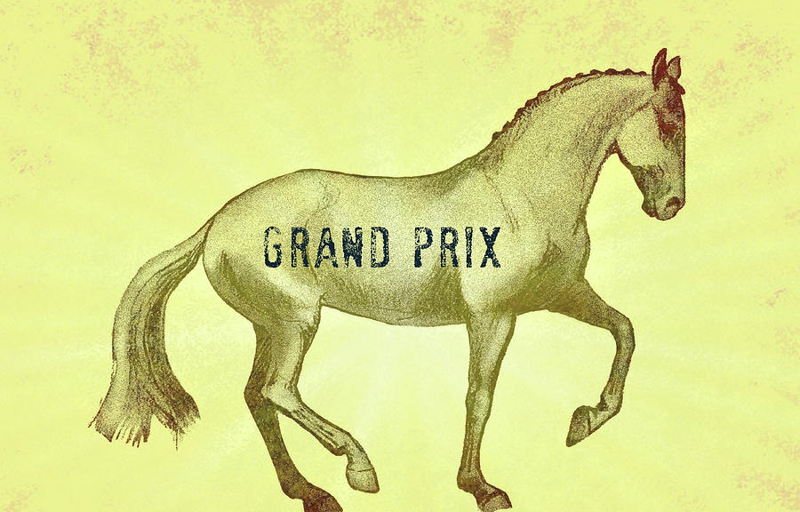 Piaffe Grand Prix Photograph by Dressage Design