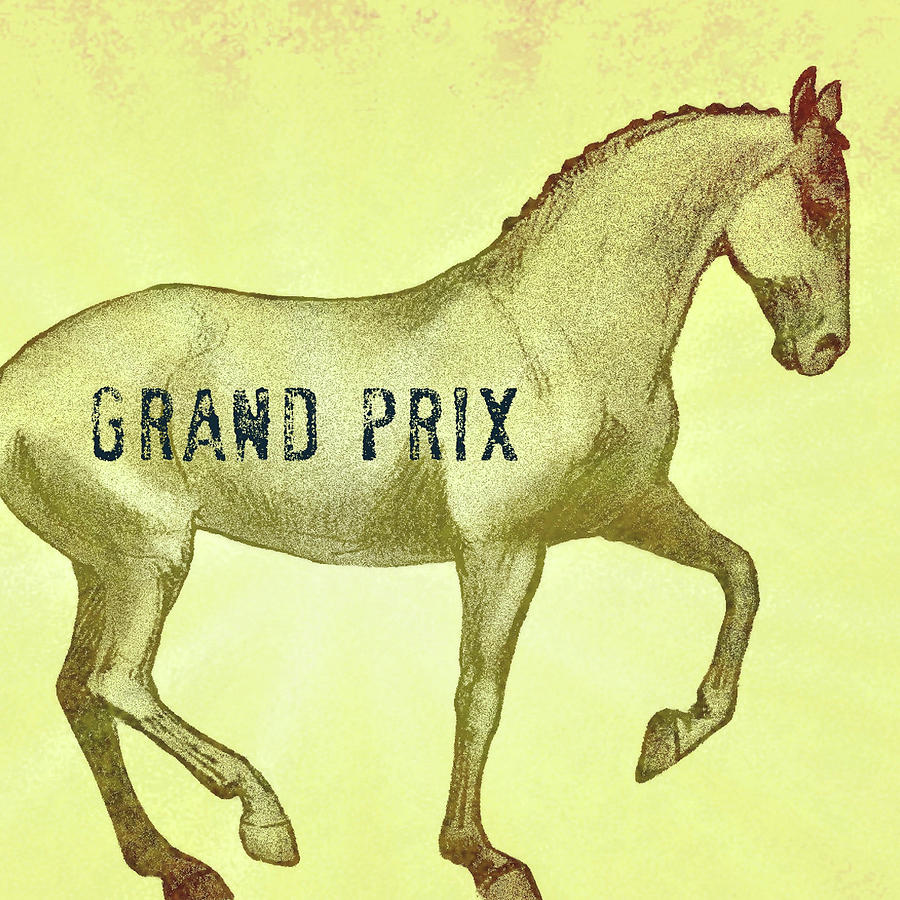 Piaffe Grand Prix Squared Photograph by Dressage Design