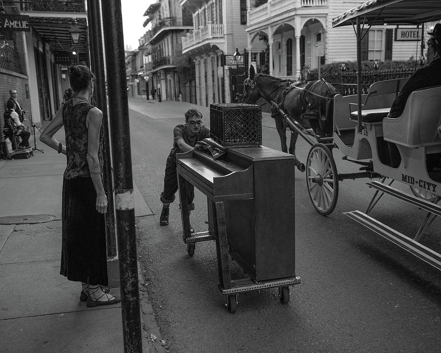French Quarter Photograph - Piano Man by William Graham French Quarter Photograph - Piano Man by William Graham