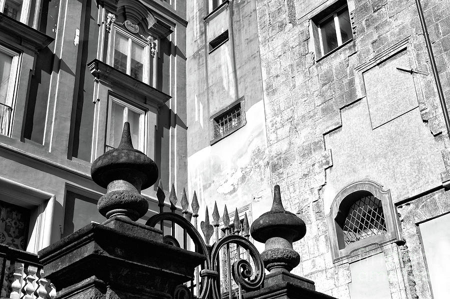 Piazza Bellini Angles in Naples Photograph by John Rizzuto