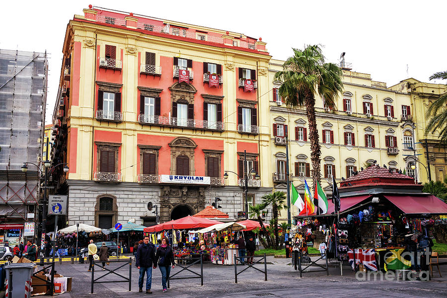 Piazza Dante Architecture in Naples Photograph by John Rizzuto