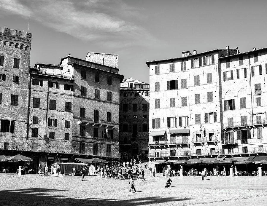 Piazza del Campo Days in Siena Photograph by John Rizzuto