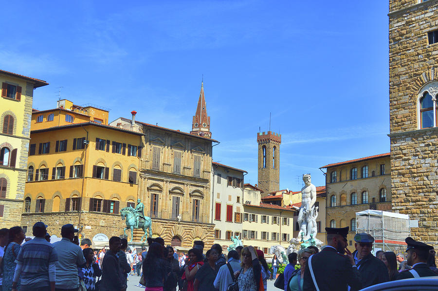 Piazza Della Signoria Photograph by JAMART Photography