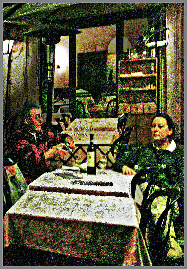 Piazza Navona-Evening Wine by Guy Ciarcia Piazza Navona-Evening Wine by Guy Ciarcia