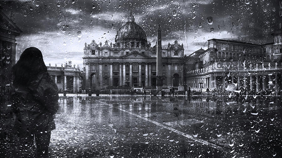 Architecture Photograph - Piazza San Pietro by Nicodemo Quaglia