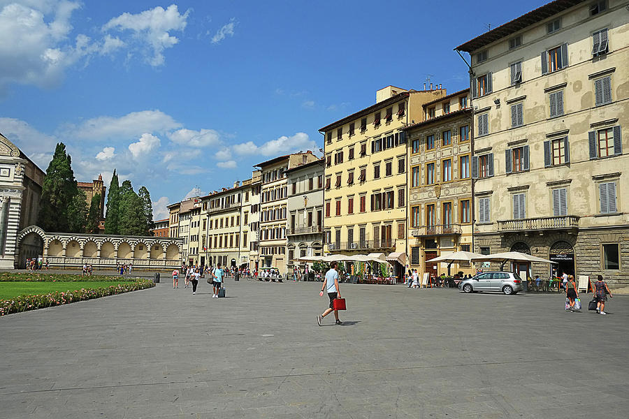 Piazza Santa Maria Novella Photograph by Michael Gerbino - Fine Art America