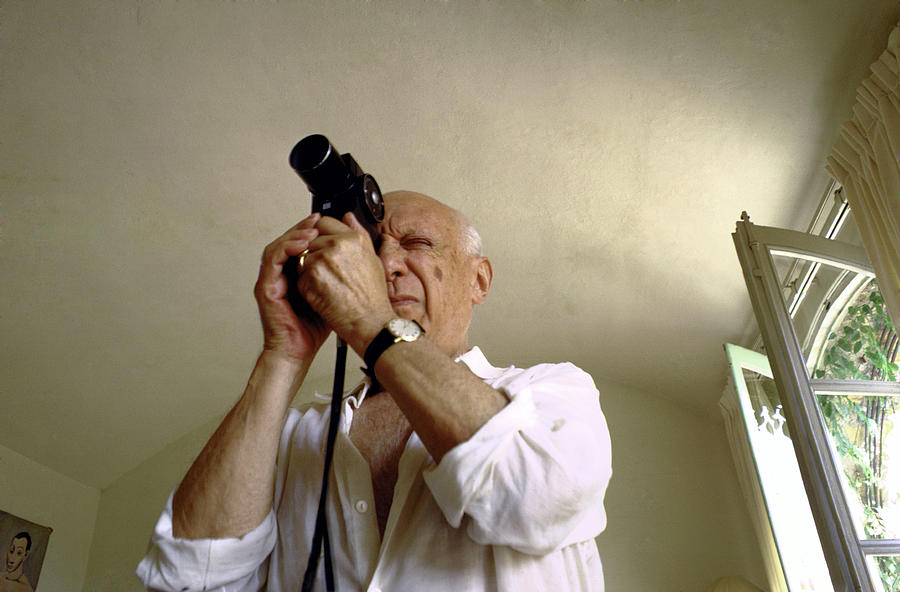 Picasso at Home Photograph by Gjon Mili