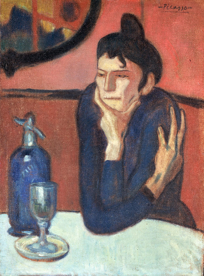 Picasso, Pablo - The Absinthe Drinker Painting