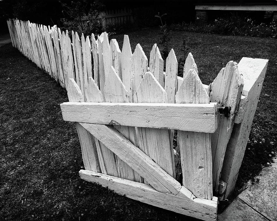Pickett Fence Photograph by Jim Mathis