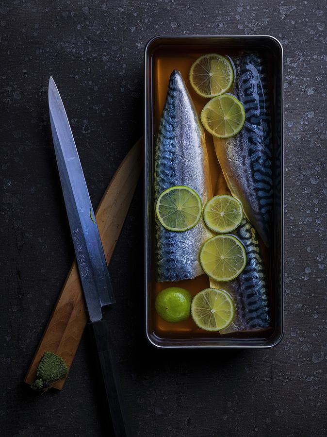 Pickled Mackerel Photograph by Armin Zogbaum