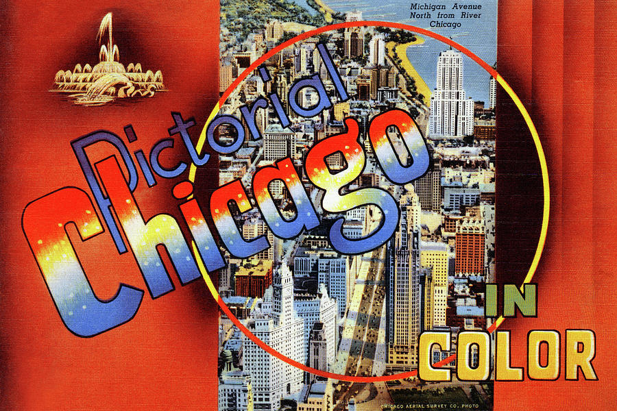 Pictorial Chicago In Color Painting by Unknown
