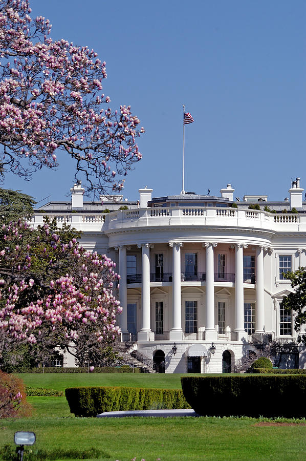 Picture Of The White House During Photograph by Dhuss Picture Of The White House During Photograph by Dhuss