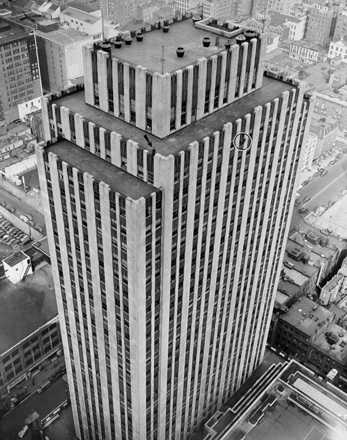 Picture Taken From The 44th Floor Of Photograph by New York Daily News Archive