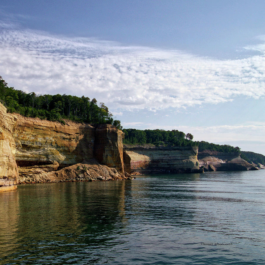 Pictured Rocks National Lakeshore UP Michigan SQ Format Photograph by ...