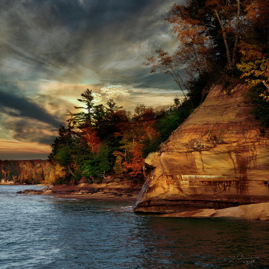 Pictured Rocks National Park Photograph by Evie Carrier