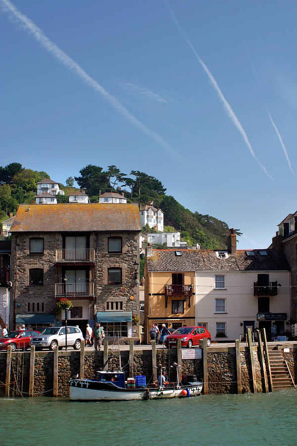 Picturesque Cornwall - Looe Photograph by Seeables Visual Arts