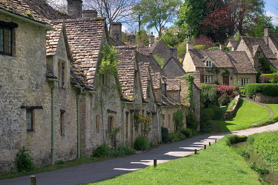 Picturesque Cotswolds -  Bibury Photograph by Seeables Visual Arts