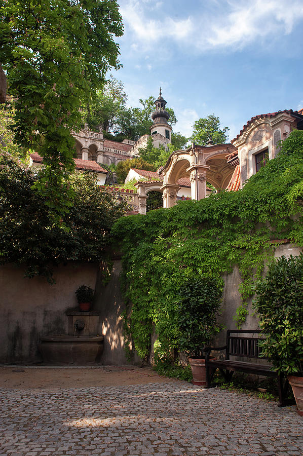  Picturesque Entrance to Palace Gardens under Prague Castle Photograph by Jenny Rainbow
