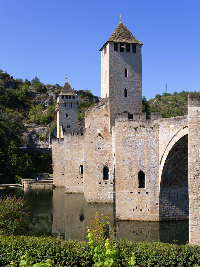 Picturesque  France -  Cahors Photograph by Seeables Visual Arts