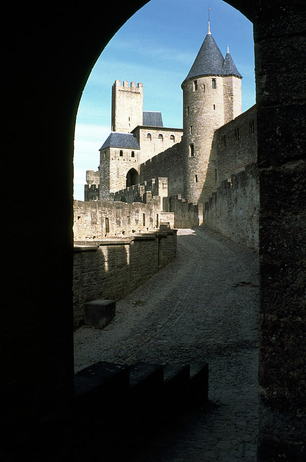 Picturesque France - Carcassonne Photograph by Seeables Visual Arts