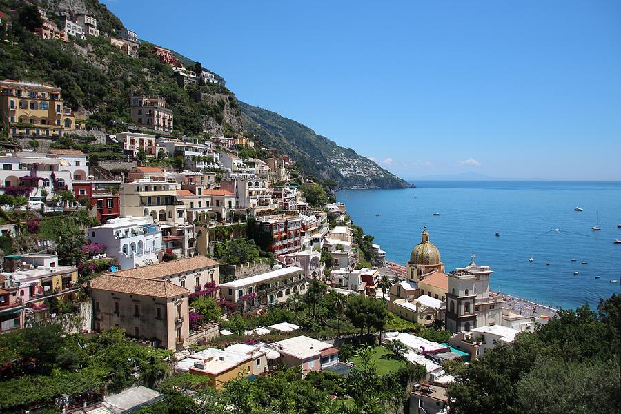 Picturesque Positano Photograph by Marlin and Laura Hum
