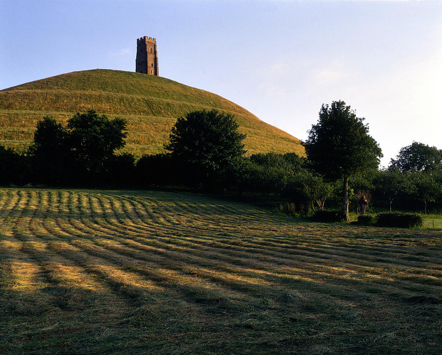 Picturesque Somerset - Glastonbury Tor Photograph by Seeables Visual Arts