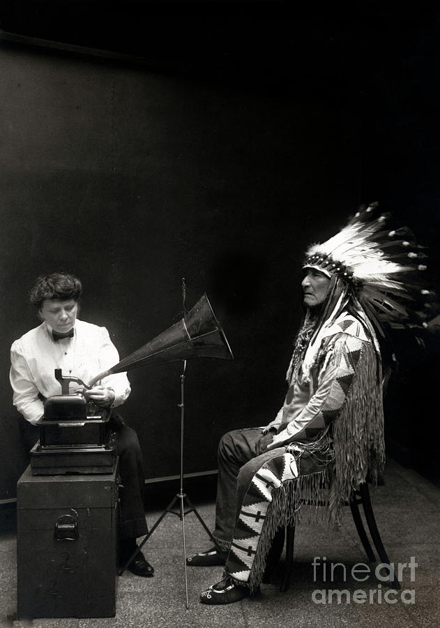 Piegan Indian Mountain Chief Photograph by Carlos Diaz