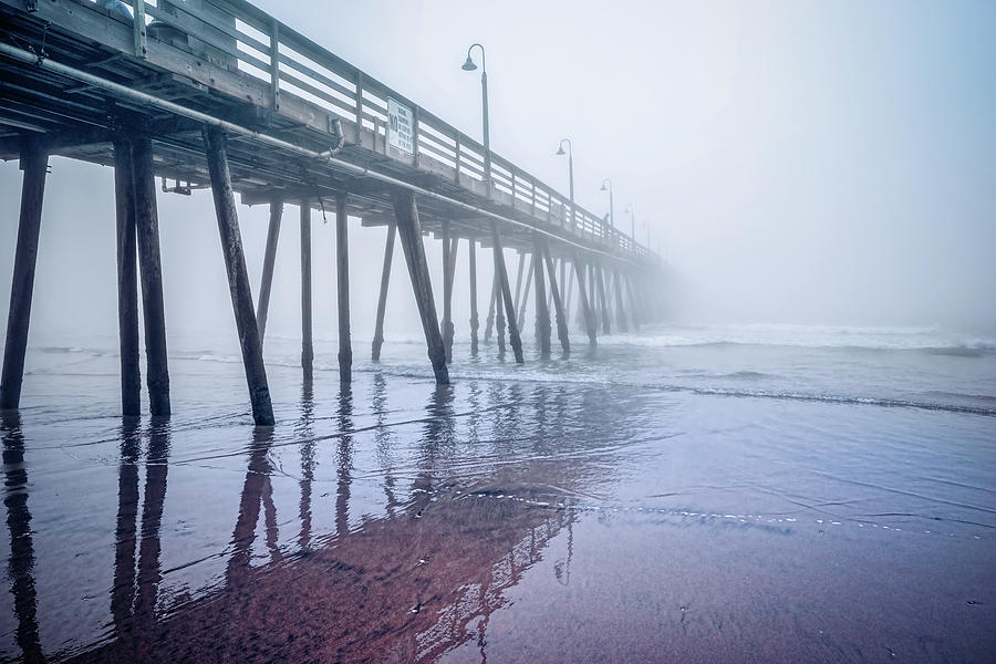 Pier Fog 1 Photograph by Bill Chizek