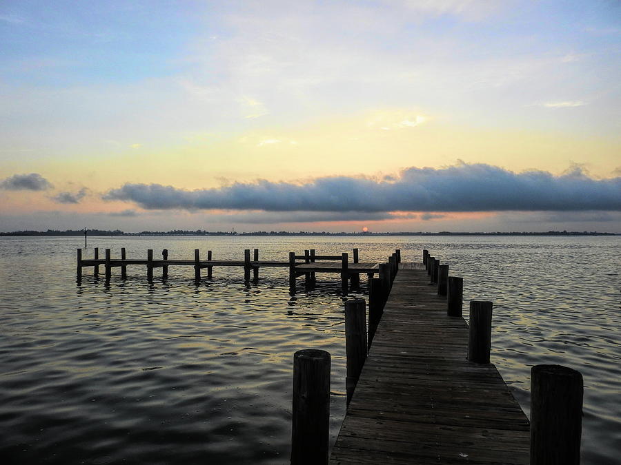 Pier Into Morning by Robert Stanhope Pier Into Morning by Robert Stanhope