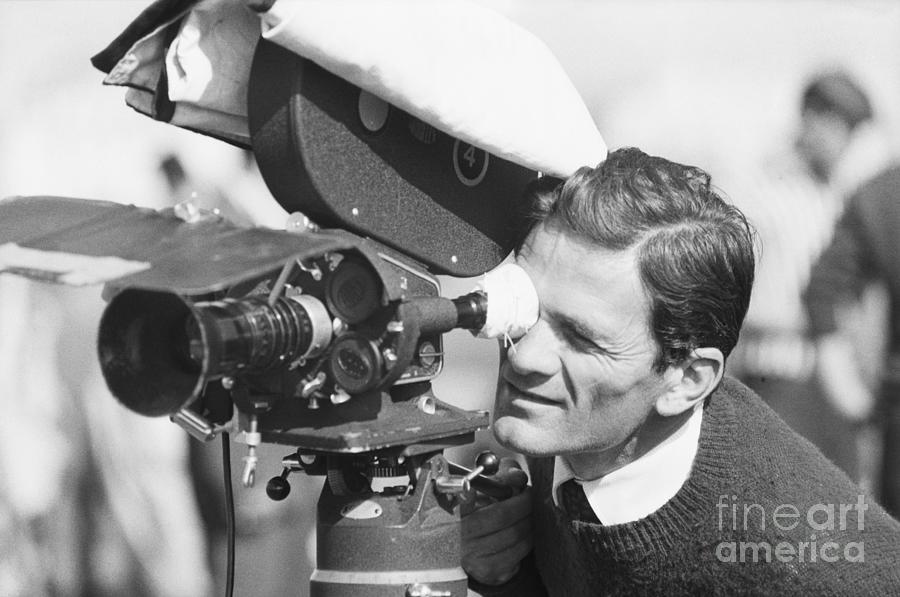Pier Paolo Pasolini At Work Photograph by Bettmann