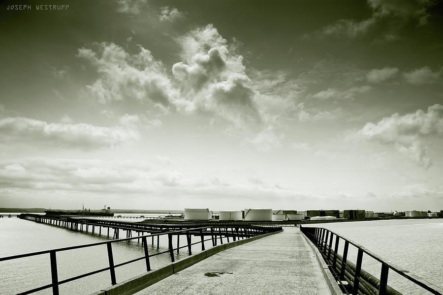 Pier-Shaped Photograph by Joseph Westrupp