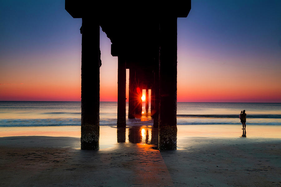 Pier Sunrise by Fran Gallogly Pier Sunrise by Fran Gallogly