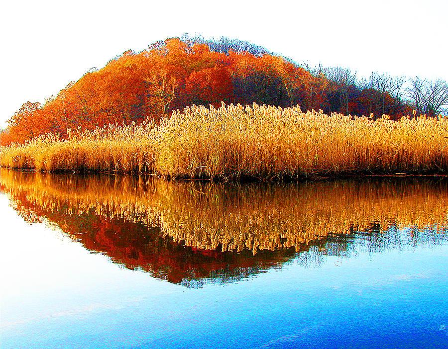 Piermont Autumn Backwater by Roger Bester Piermont Autumn Backwater by Roger Bester