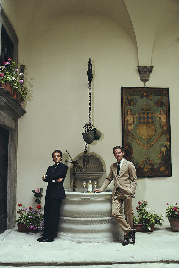 Pierro And Ludovico Antinori Photograph by Slim Aarons