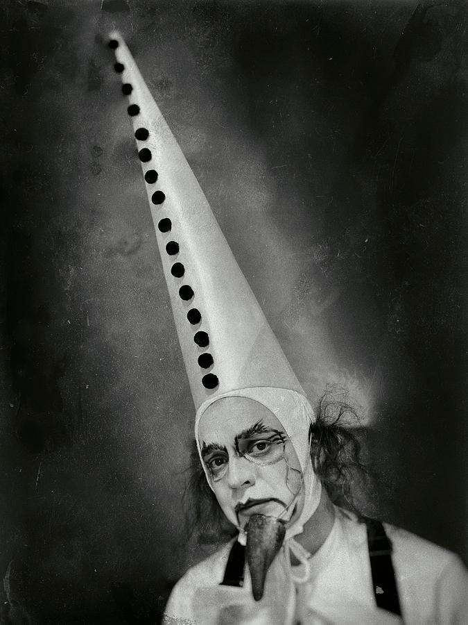 Actor Photograph - Pierrot by Oles Paritskiy