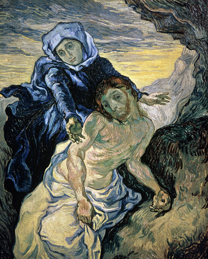 Pieta By Van Gogh Painting by Artist - Vincent Van Gogh | Fine Art America