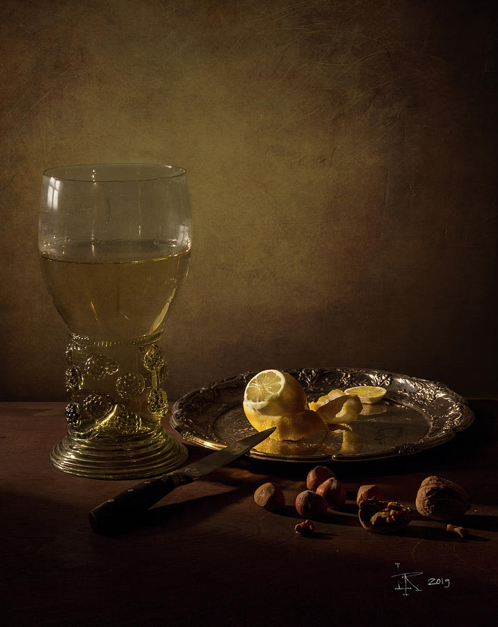 Pieter Claesz - Still Life with a large Roemer Photograph by Levin Rodriguez