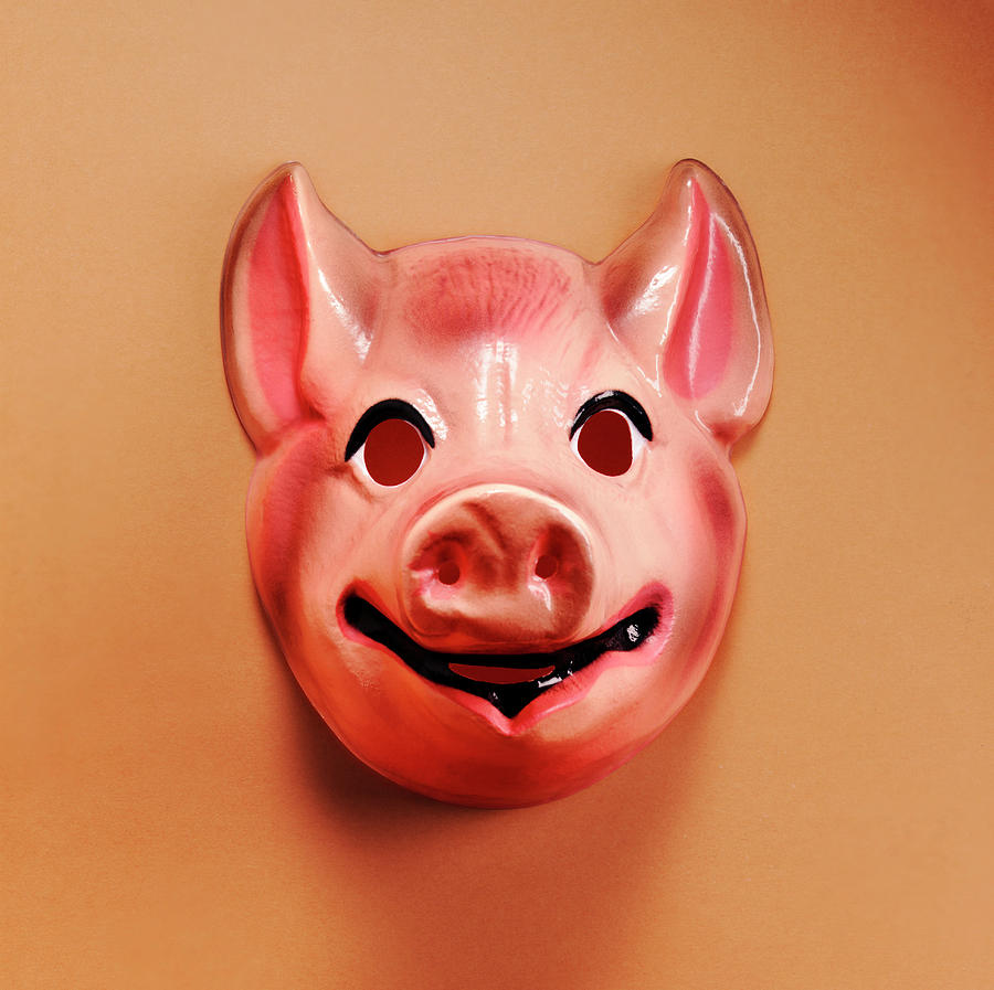 Pig Mask Drawing by CSA Images Fine Art America
