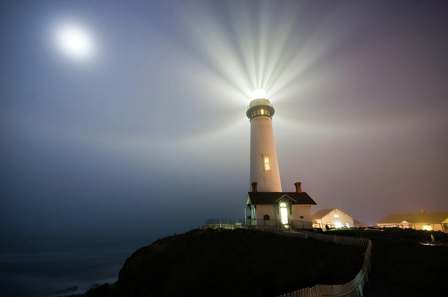Pigeon Point Lighthouse Electric Photograph by Tyler Westcott