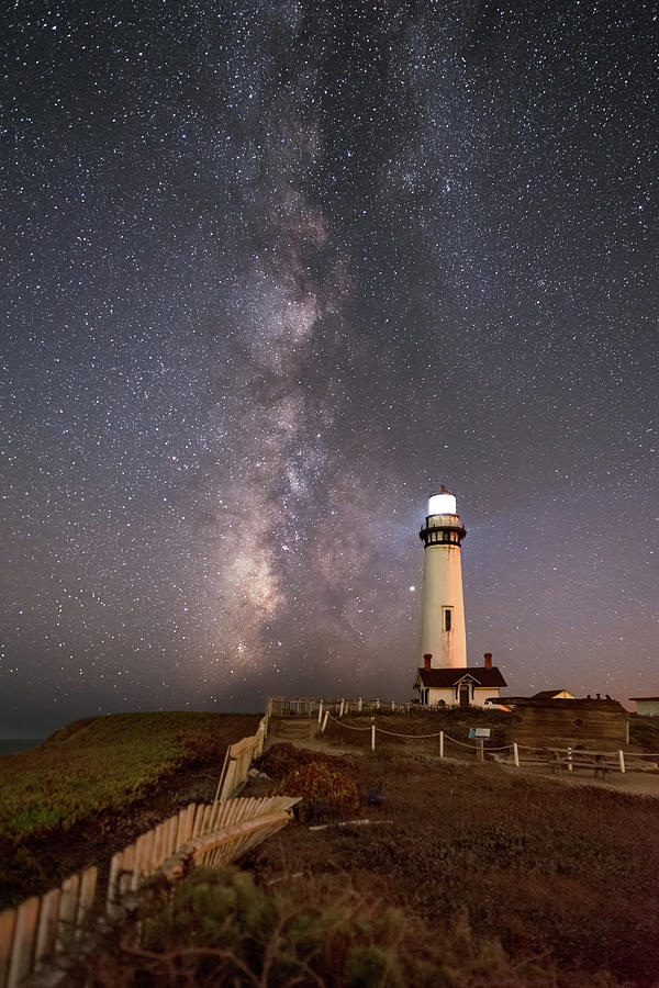 Pigeon Point Milky Way 2 Photograph by Laura Macky
