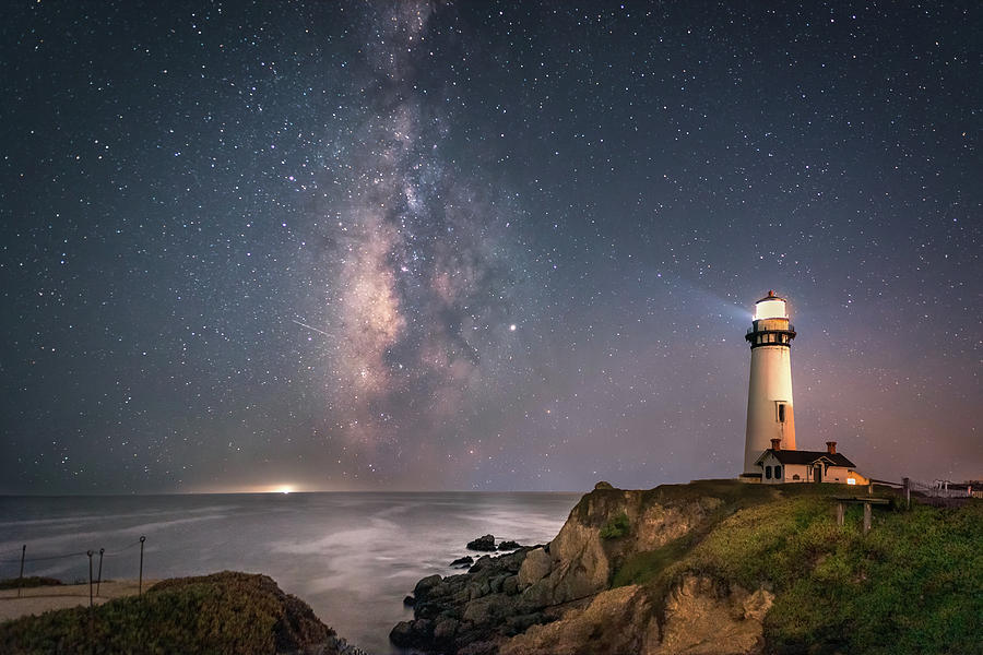 Pigeon Point Milky Way 3 Photograph by Laura Macky