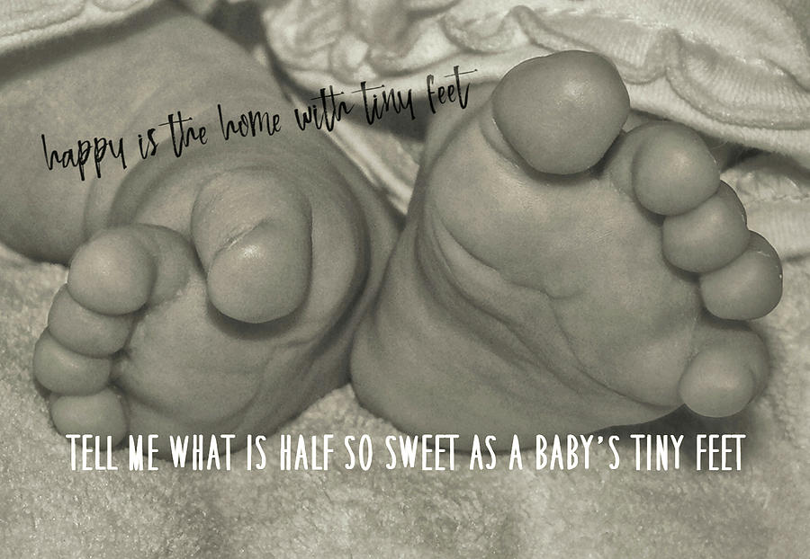 PIGGY TOES quote Photograph by JAMART Photography