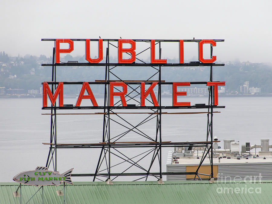 Pike Place Market Seattle Washington R1288 Photograph by Wingsdomain Art and Photography