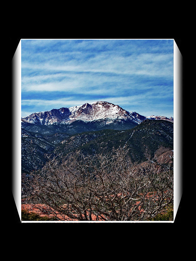 Pike's Peak in Winter by Richard Risely Pike's Peak in Winter by Richard Risely